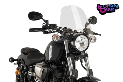 Puig Cupolino Naked N G Touring Per Yamaha Xv R Trasparente