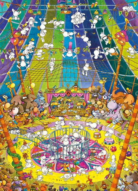 Puzzle Mordillo Circus Ideas Para Regalos Originales Posters Es