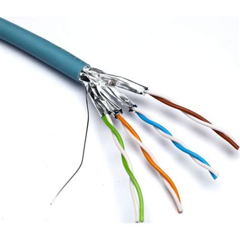 Cat6A Cable Excel Solid Cat6a Cable U FTP LSOH CPR Euroclass B2ca