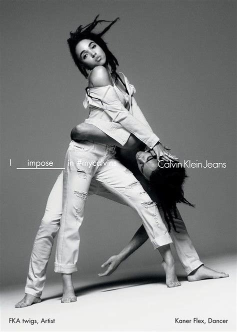 Calvin Klein Jeans Ss16 Photography David Sims Dancer Kaner Flex Entertainer Fka Twigs Calvin