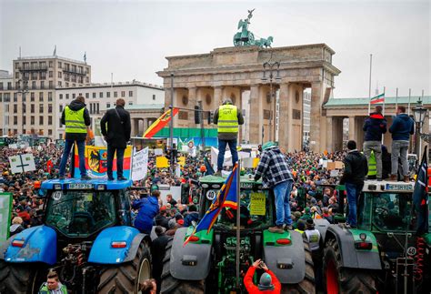 Bauern Protestieren Gegen Sparpl Ne Der Ampel