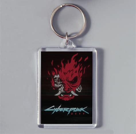 Брелок акриловый Киберпанк бегущие по краю Cyberpunk: Edgerunners аниме ...