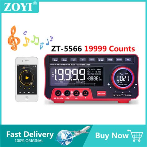 ZOYI ZT 5566 Profesional Digital Bench Multimeter 19999 Counts