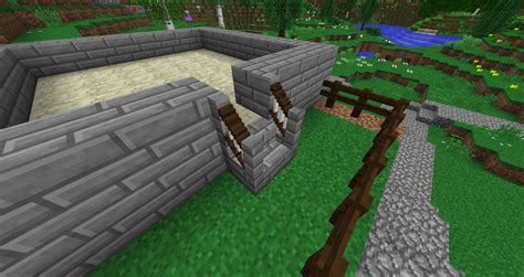 New To Chisels And Bits So I Spent Half An Hour Making This Railing R Minecraft