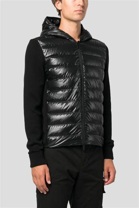 Panelled Padded Hooded Jacket Hionidis Mankind