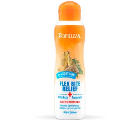 TropiClean Natural Flea Bite Relief Ultra Soothing Treatment 355ml ...