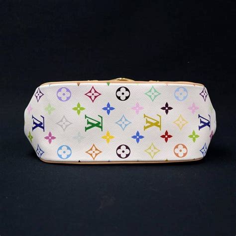 Louis Vuitton Marilyn White Multicolor Monogram Canvas Hand Bag At 1stdibs Louis Vuitton