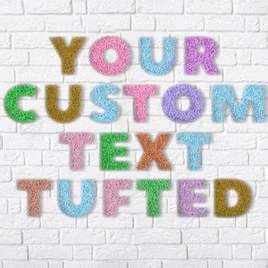 Fuck Tufted Wall Hanging Cutecore Pastel Punch Needle Funky Wall Art With Tufted Letters