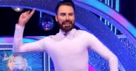 Strictly Fans Completely Distracted By BBC It Takes Two Host Rylan S Nude Trousers Daily Star