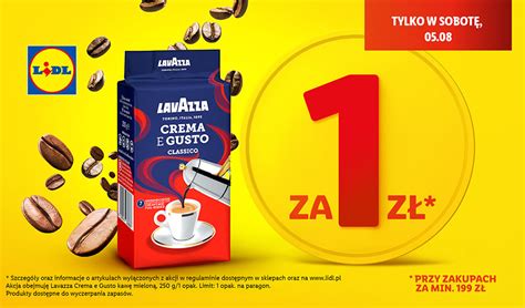 Kawa Lavazza za złotówkę w Lidlu Promocja trwa 1 dzień Gdzie haczyk