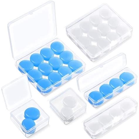 Bouchons D Oreille En Silicone Pour Le Sommeil 18 Paires Soft Silicone