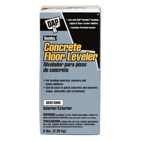 DAP 5 lb. Gray Concrete Floor Leveler-10414 - The Home Depot