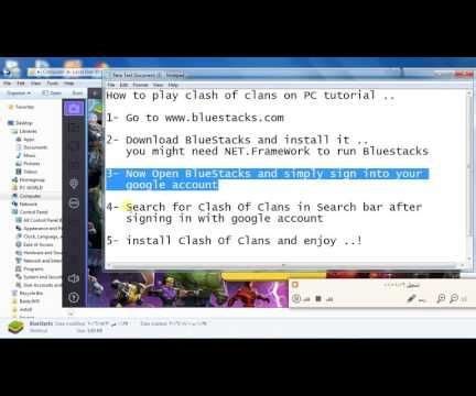 how to install clash of clans on pc