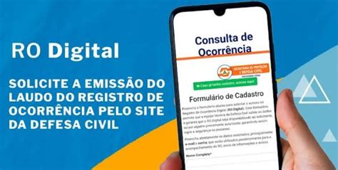 Laudos De Registros De Ocorr Ncias Da Defesa Civil Passam A Ser