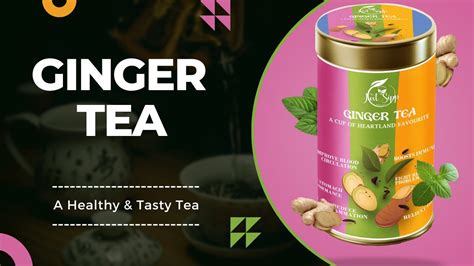 Just Sipp Organic Ginger Tea Rich In Antioxidant Best Stress Reliever A