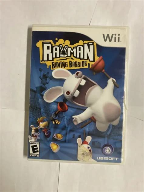 Rayman Raving Rabbids Nintendo Wii Acceptable Condition