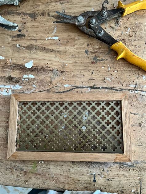 How To Make A Diy Vent Cover Vent Covers Diy Decorative Vent Cover