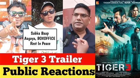 Tiger 3 Trailer Public Reactions Tiger 3 Trailer Public Reviews