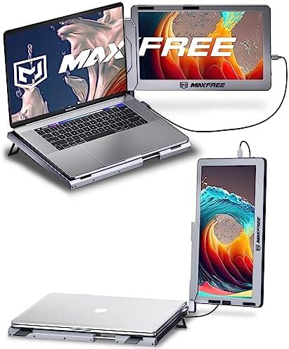 Maxfree F Portable Monitor For Laptop Rotation P Fhd Ips