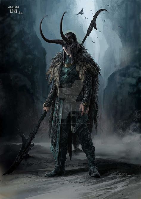 Loki In Thor Ragnarok By Aleksi Briclot On Deviantart