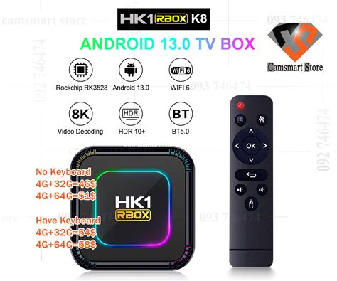 Smart Tv Box Android H Max V Rk G Gb Gb Android Tvbox