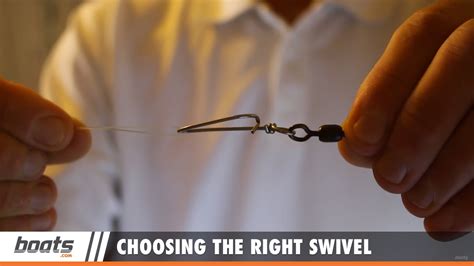 How To Fish Choosing The Right Swivel Youtube