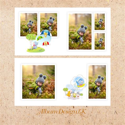 Baby Albumbaby Album Template Album Template Baby Album - Etsy