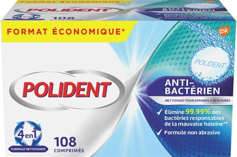 Polident Nettoyant Pour Proth Ses Dentaires Partielles Ou Compl Tes