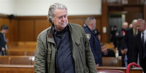 Steve Bannon Should Get Six Months In Prison Government Says Wsj