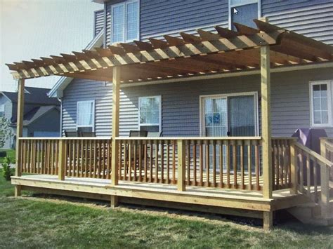 How To Build A Pergola On A Deck Councilnet