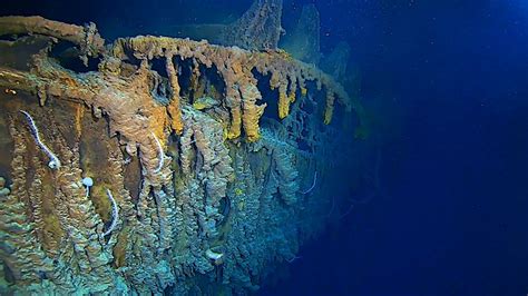 Titanic Imágenes Actuales Del Barco Que Muestran Su Deterioro