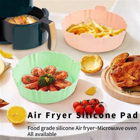 Hot Sale Reusable Silicone Pot Basket Air Fryer Liners Reusable Liners