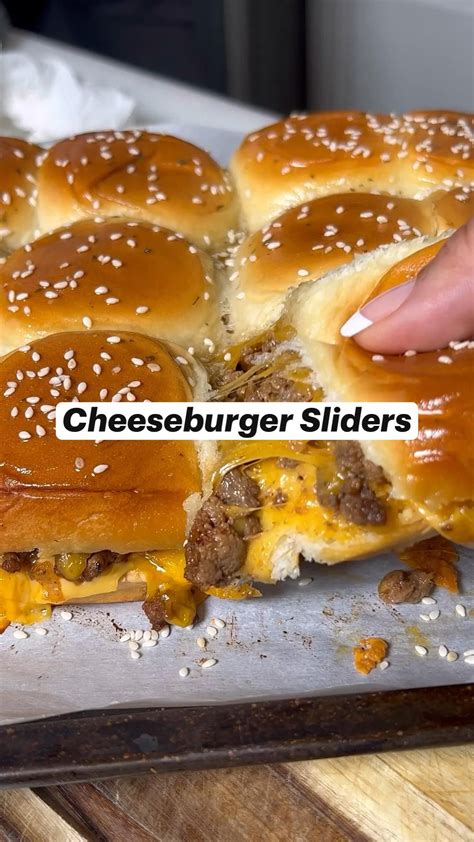 Cheeseburger Sliders Artofit