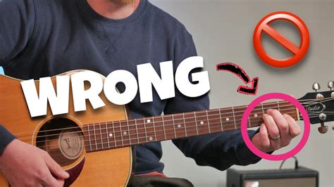 12 Beginner Guitar Mistakes And How To Fix Them Youtube