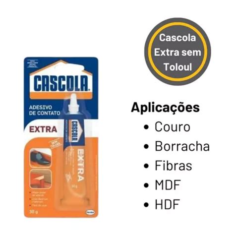 Cola Contato Cascola 30g Sapateiro Artesanato Marceneiro Shopee Brasil