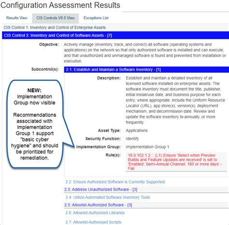 Cis Cat Pro Dashboard Views Of Configuration Data In V220