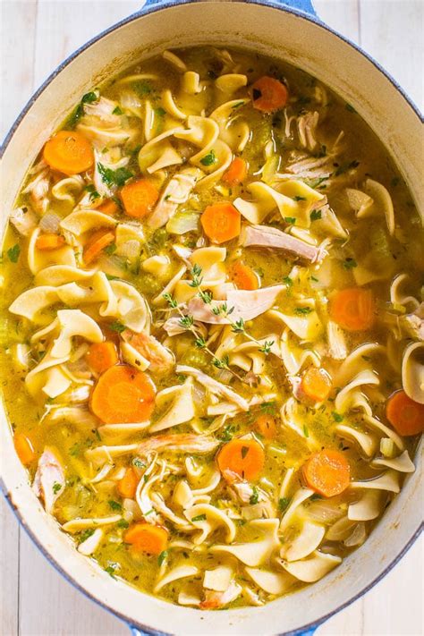 30 Minute Mediterranean Soup Chicken Vegetable Averie Cooks