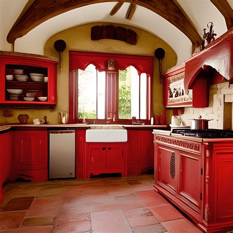 Beautiful Old Castle Kitchen Graphic · Creative Fabrica