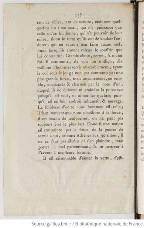 Supplément à la Huitième Philippique Discours sur la servitude et la