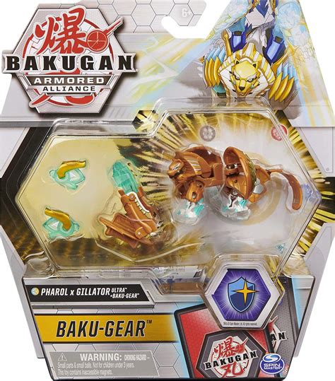 Buy Bakugan Ultra Fused Pharol X Gillator With Transforming Baku Gear