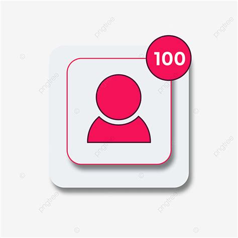 Instagram Following Clipart Hd Png Follow Instagram Button D Effect