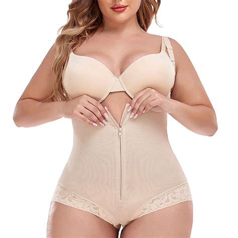 EHQJNJ Plus Size Shapewear Slips For Under Dresses High Compression