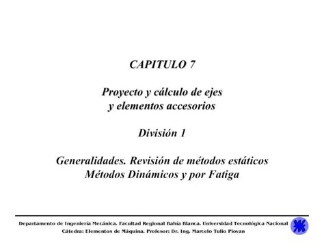 Pdf Capitulo Y C Lculo De Ejes Universidad Tecnol Gica Pdf