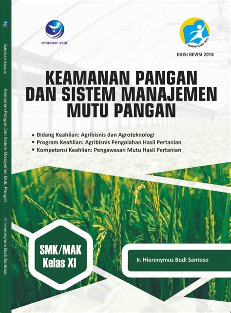 Keamanan Pangan Dan Sistem Manajemen Mutu Pangan XI CV Tirta Buana Media