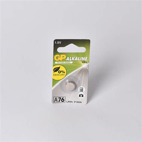 GP Batteries LR44 / V13GA Alkaline – The Black and White Box