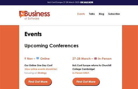 Saas Conferences To Attend In