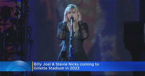 Billy Joel and Stevie Nicks coming to Gillette Stadium - CBS Boston