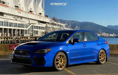 Subaru Wrx Sti Sport Tech With X Enkei Ts And Bridgestone