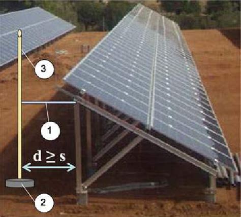 Solar Lightning And Lightning Protection Lightning Arrester Solar Pv