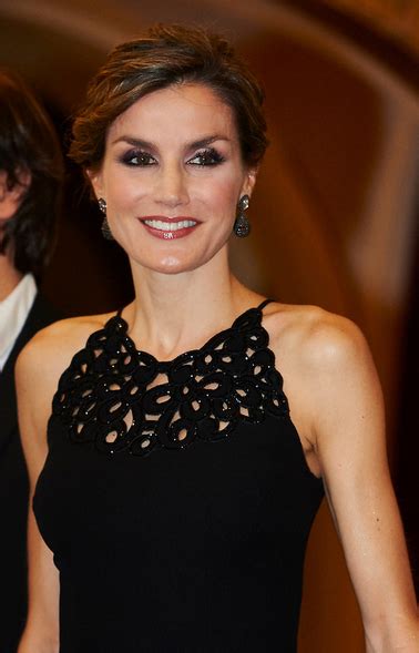 Queen Letizia And King Felipe In Asturias During A Concert Visit On